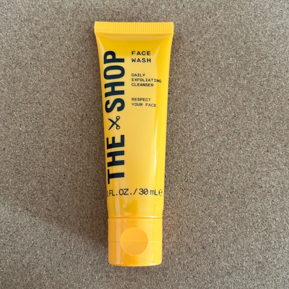 Sealed - The Shop Daily Exfoliating Cleanser Face Wash - 1 Fl Oz Travel Size